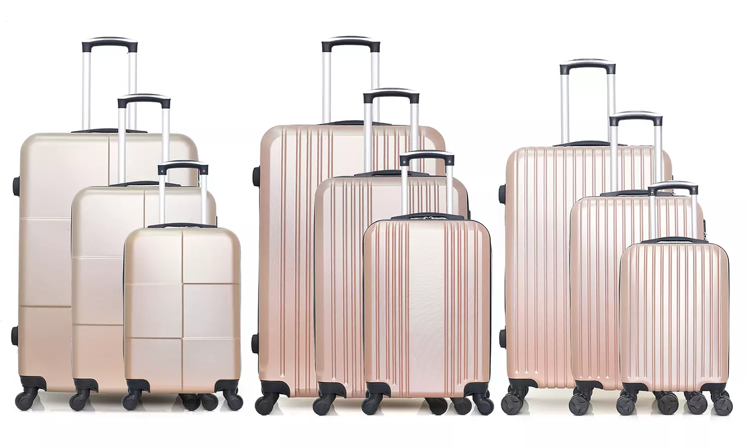 Set de 3 maletas Coronado, RIF o Rila-A de cabina, fin de semana y formato grande - Primary Image