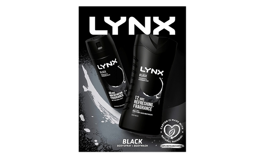 Image 2: 'Black'-geschenkset van het merk Lynx