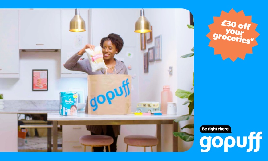 Image 6: £10 discount on your first three Gopuff orders