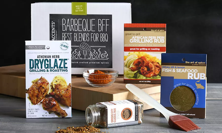 Summer BBQ Grill Seasonings Gift Set from Urban Accents (Up to 59% Off) - Second Medium