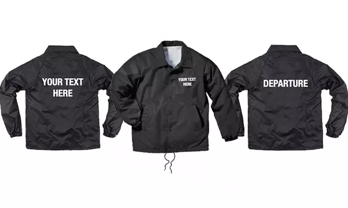 Custom Windbreaker Jackets from Departure (Up to 51% Off) - Second Medium
