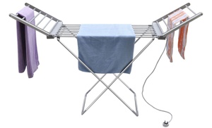 Winged Heated Clothes Airer