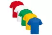 Set da 5 T-shirt Fruit of The Loom disponibili in vari colori e taglie - Image 2