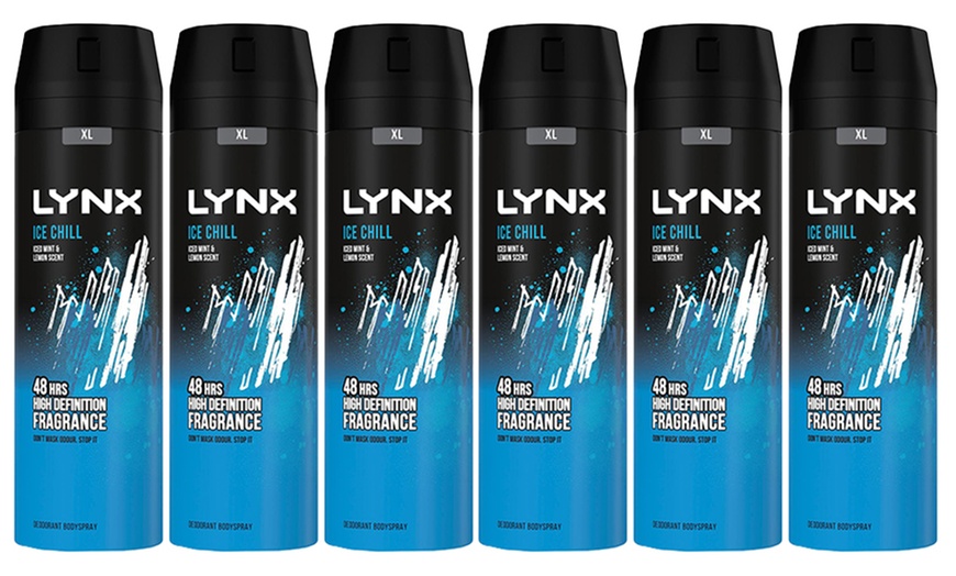 Image 16: Six-Pack of Lynx Men's Body Sprays