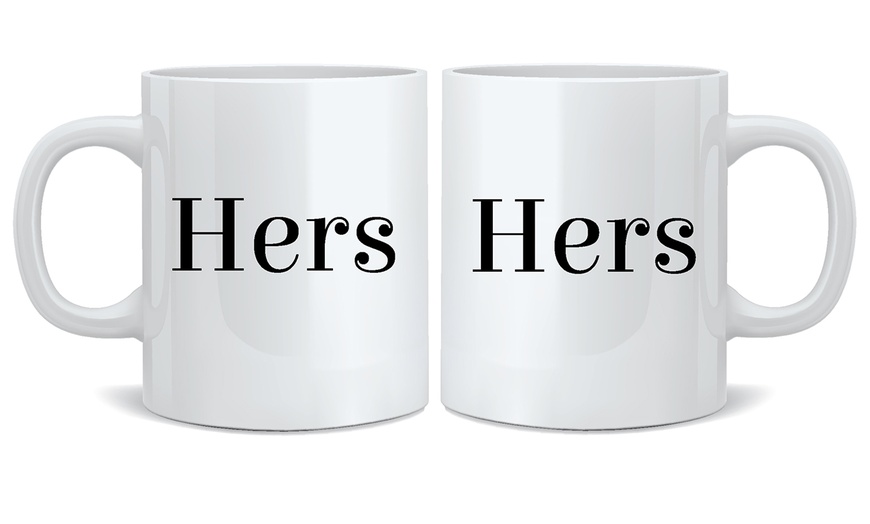 Image 3: Valentine's Day Couples' Mugs