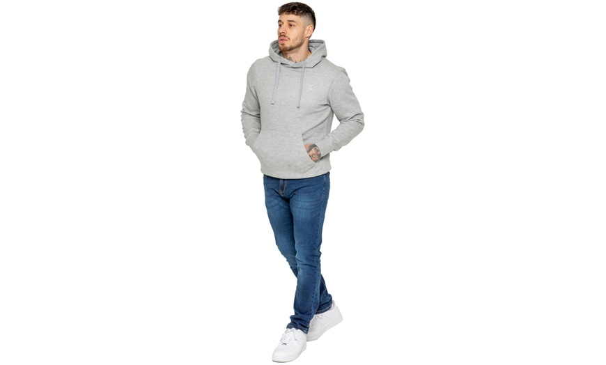 Image 17: Men's Hoodie Jumper Casual Fit Long Sleeve Pullover 