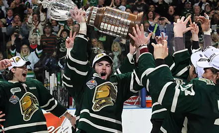 $33.50 for Suite Seating for Two at a London Knights Exhibition Hockey Game at Budweiser Gardens (Half Off) - Primary Image