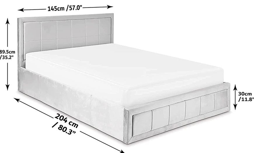 Image 31: Ottoman Bed Range with Optional Mattress