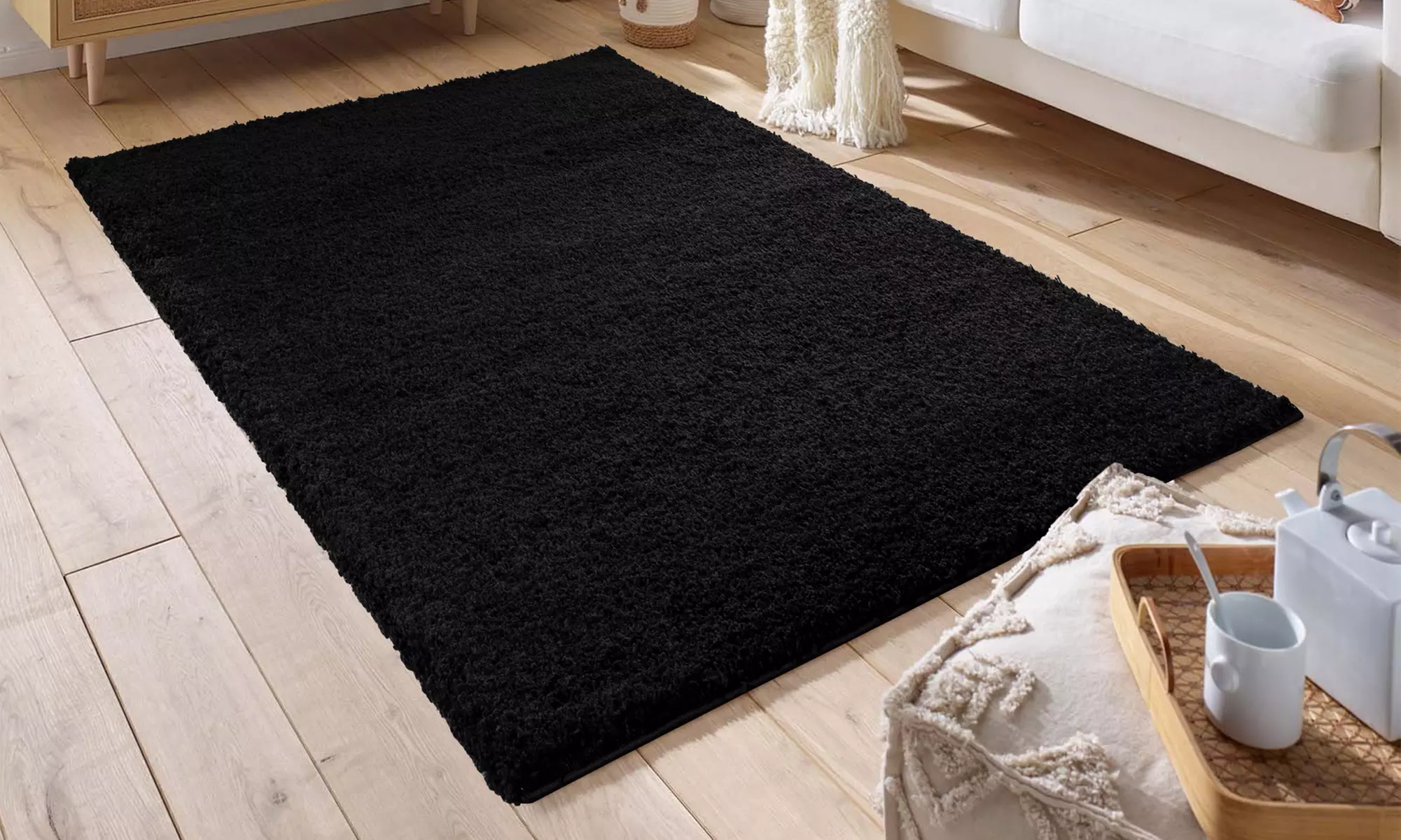 Modern Luxury Shaggy Rug – Luxurious Soft Thick Pile