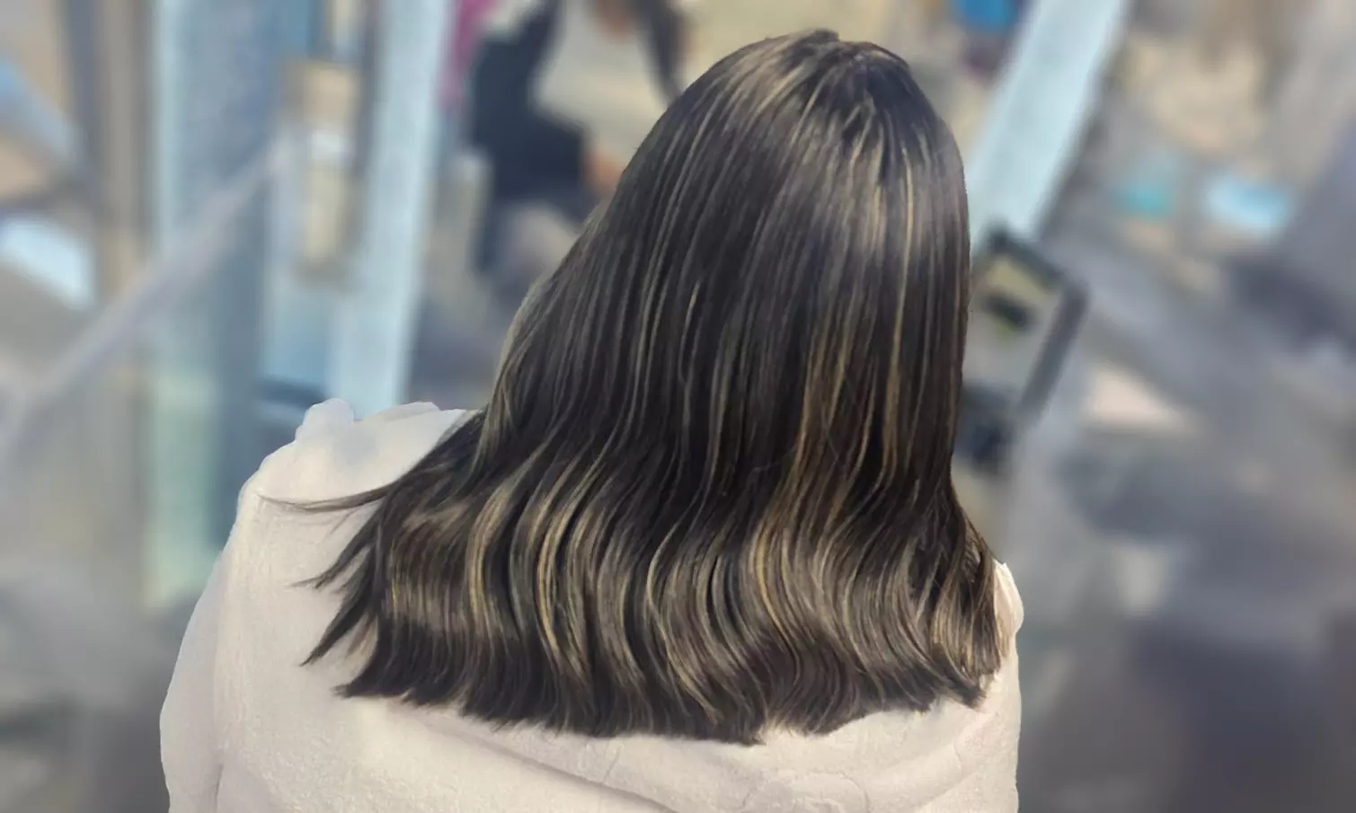 Root Touch Up or Deep Conditioner + Haircut + Blow Dry + Hairstyle