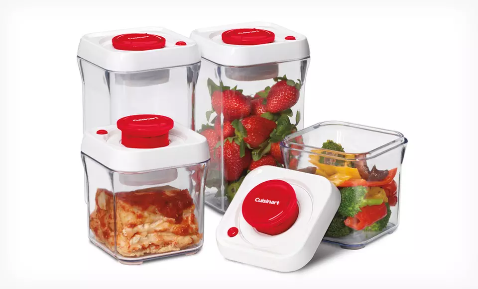 14-Piece Cuisinart Vacuum-Seal Food Storage Set - Second Medium