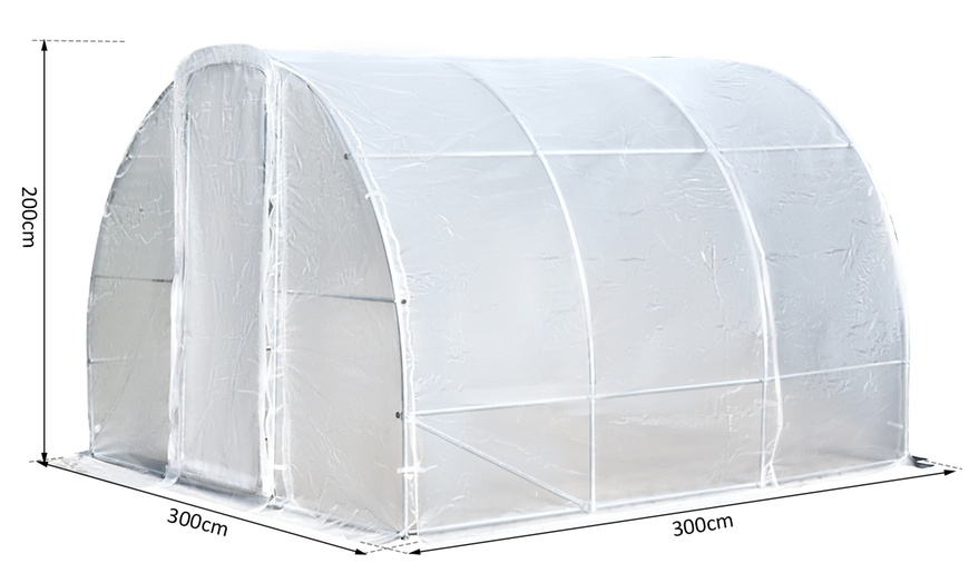 Image 16: Polytunnel Greenhouse