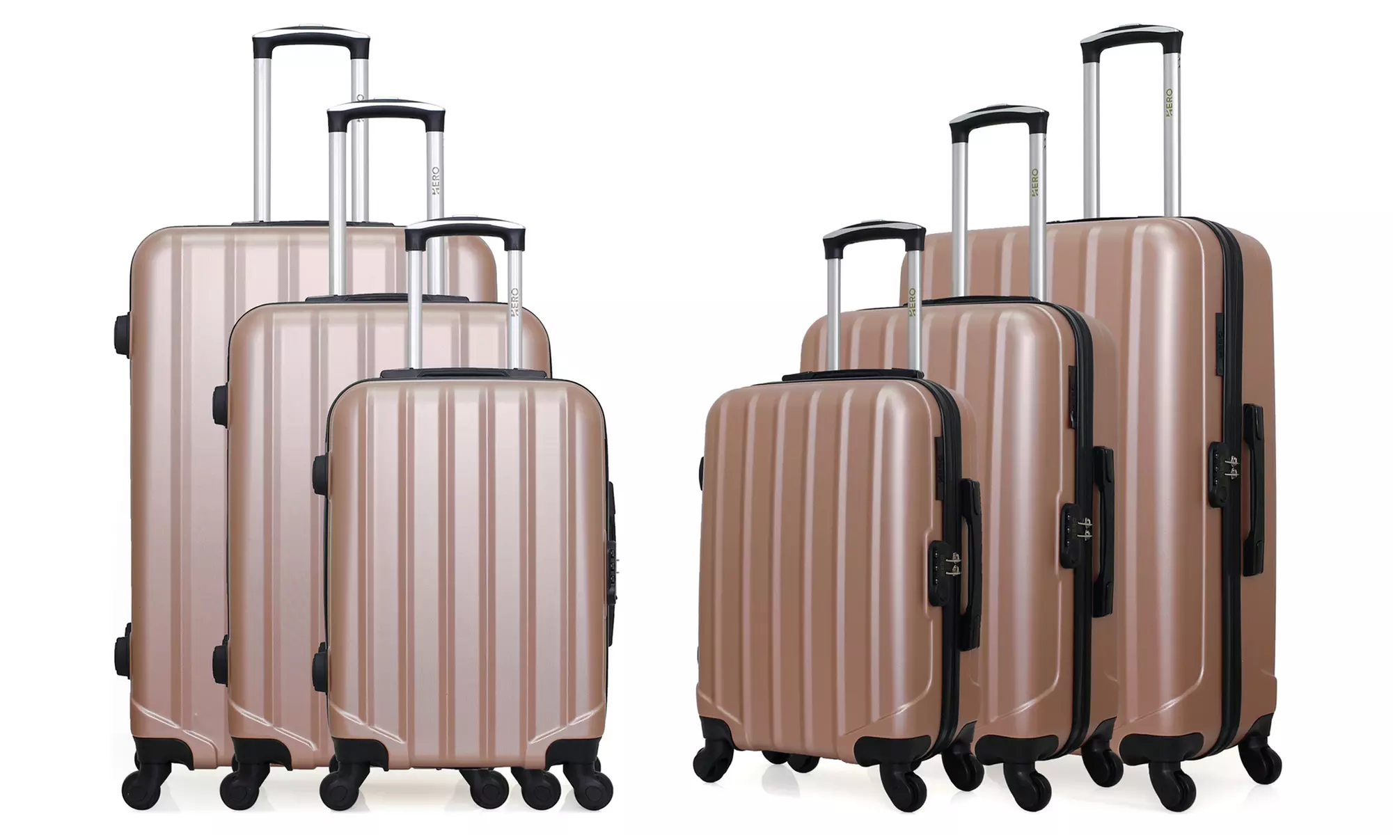 Juego de 3 maletas Himalaya con maleta grande, mediana, para cabina y envío gratuito - Second Medium