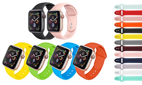 Cinturino compatibile con Apple Watch disponibile in 2 dimensioni e diversi colori