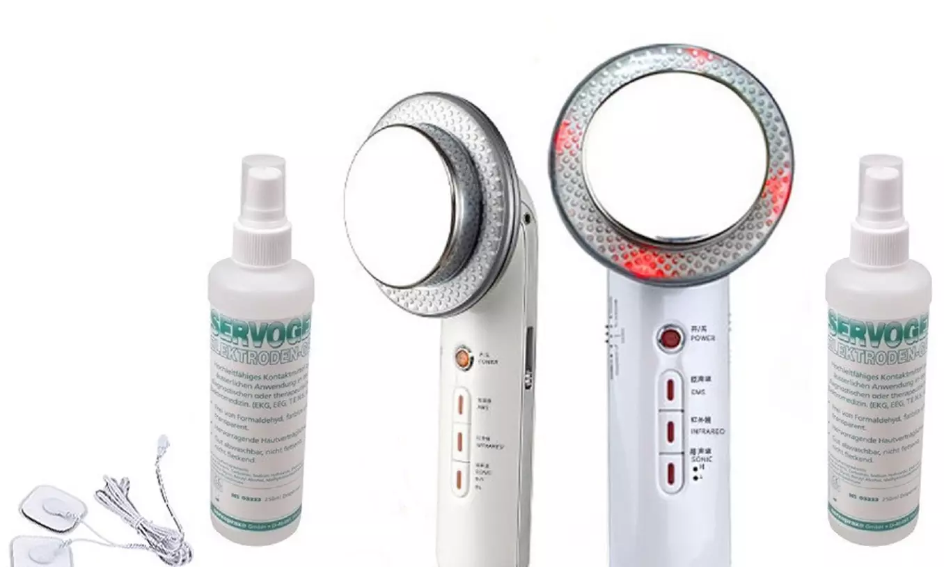 Dispositivo con tecnologia ad ultrasuoni per la scultura del corpo