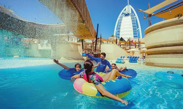 Wild Wadi Waterpark Day Pass with Optional Meals for One, Two or Four