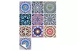 1, 2, 3 ou 4 lots de 10 stickers effet carrelage mosaïque - Image 3