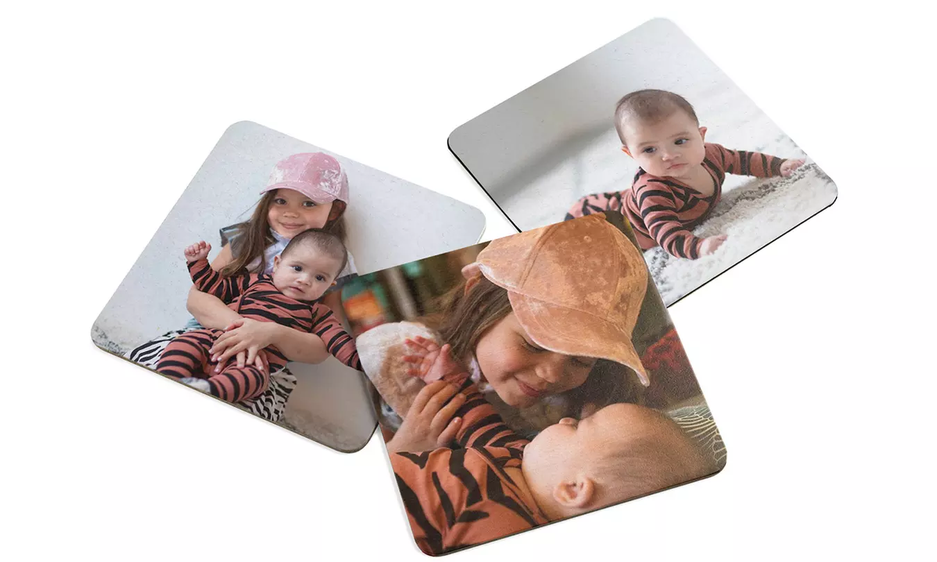 Set de dessous de verre personnalisables sur Hello déco