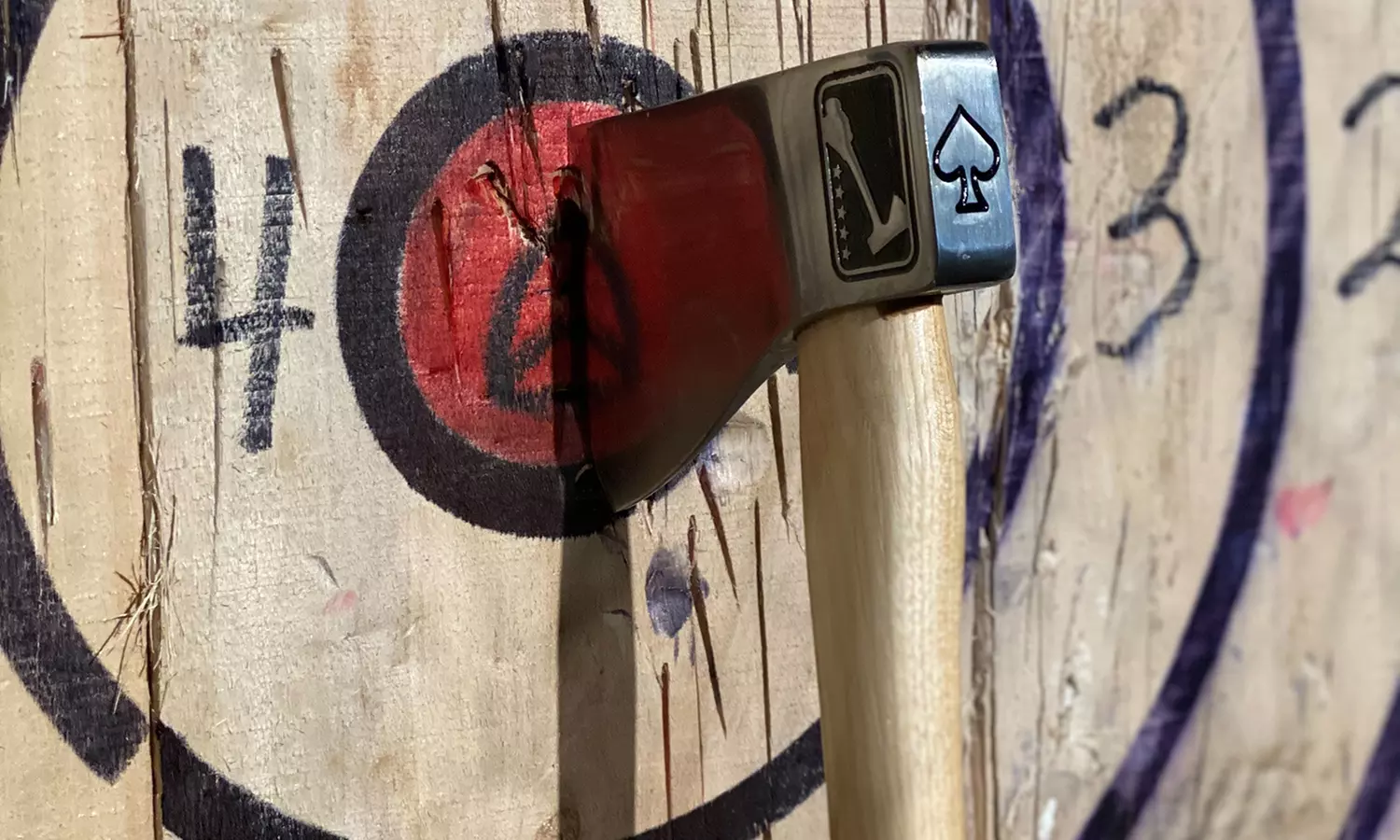 One-Hour Axe-Throwing Session at JD's Hideaway (Up to 25% Off). Two Options Available. - Primary Image