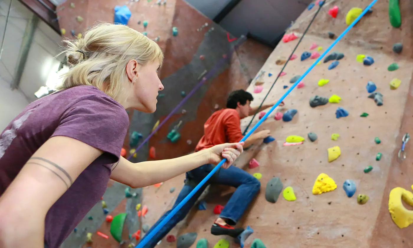 Indoor Rock Climbing for One, Two, or Four at Rogue Rock Gym (Up to 25% Off) - Primary Image