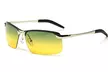 Tac Polarized HD Day Night Vision Glasses Aviator Men Driving Sports sunglasses - Second Medium