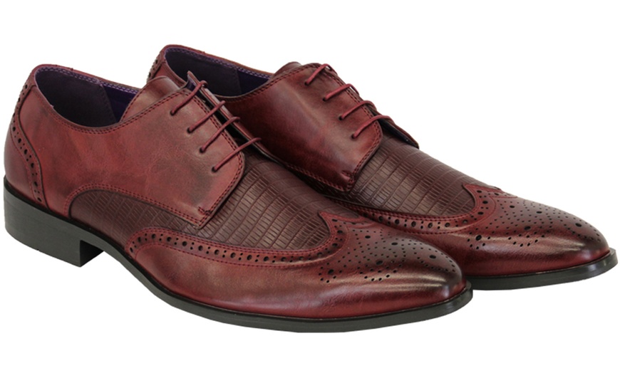 Image 6: Men's Brogue Italian Shoes