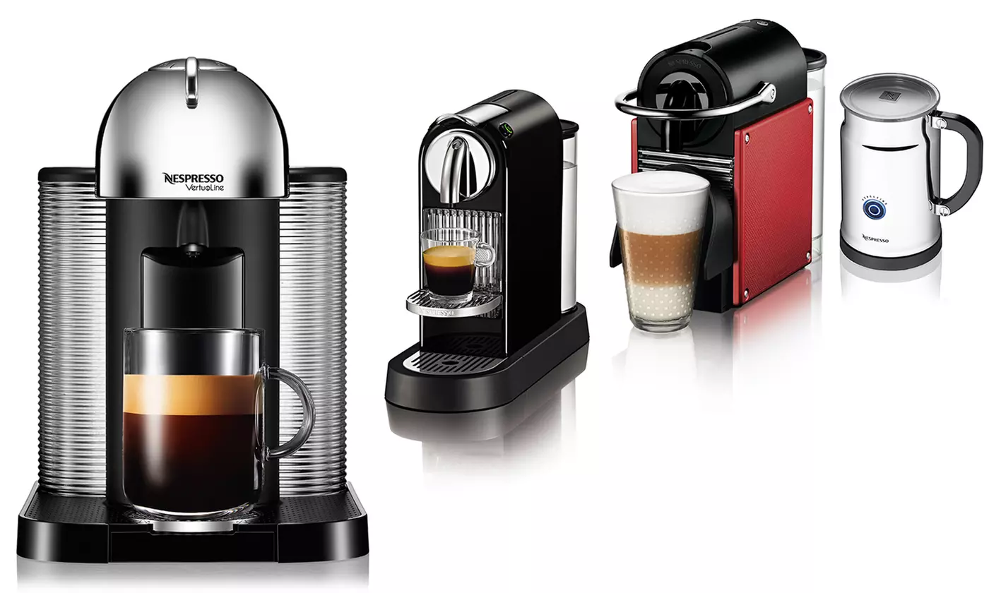 Temporary Price Cut: Nespresso Single-Serve Espresso and Coffee Machines - Primary Image