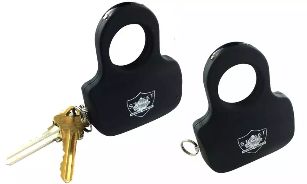 Streetwise 18,000,000 Volt Stun Gun Ring with Keychain - Second Medium