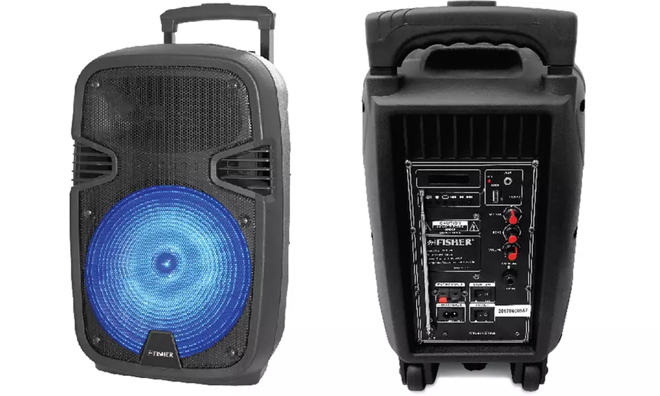 Fisher FBX820 8" Wireless Portable Speaker System - Primary Image