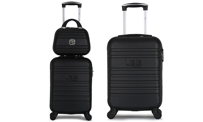 cabin luggage with vanity case