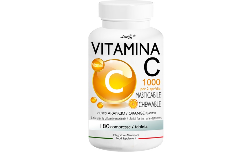 Image 4: Tabletas masticables de vitamina C Line@diet