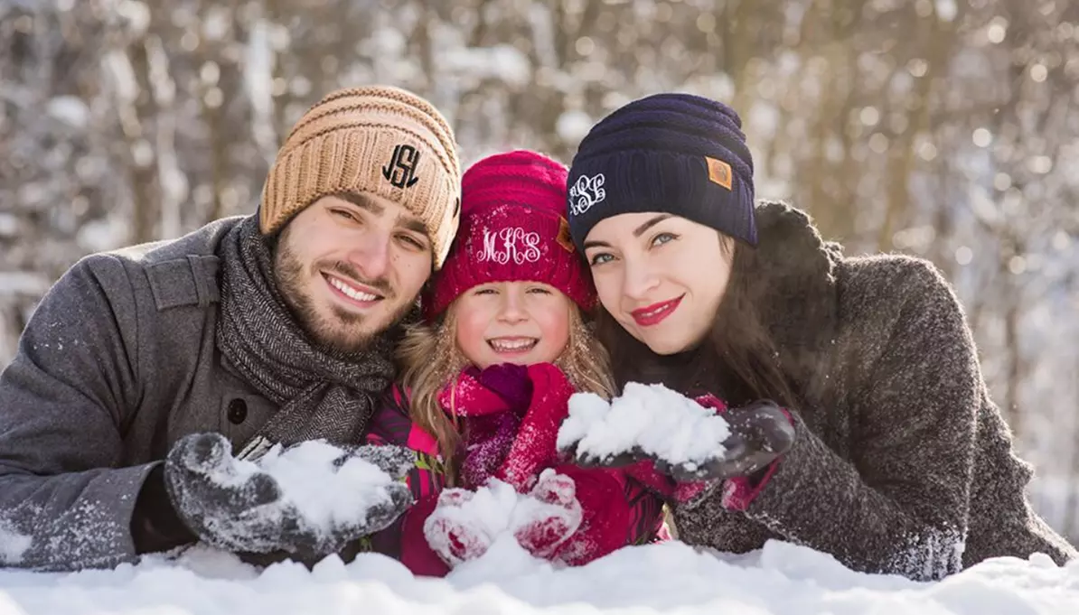 Personalized Embroidered Beanies for Adults or Kids from Qualtry (Up to 64% Off) - Primary Image
