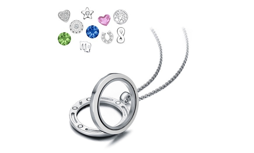 Image 11: Mestige Floating Charm Locket