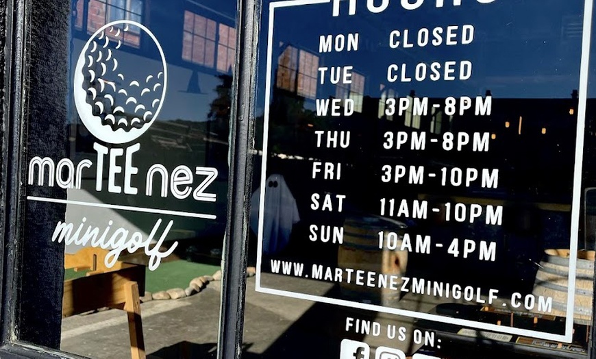 Image 6: 1 Round of 18-Hole Mini Golf or Semi-Private or Full Buyout Party Room