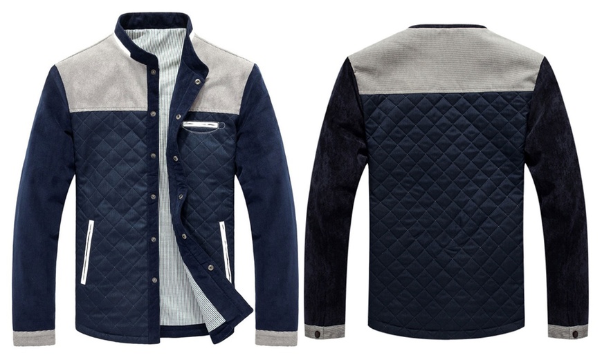 Image 3: Men's Quilted Jacket