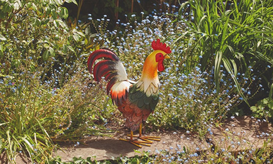 Image 3: Metal Garden Animal Ornaments - Choice of 6 Designs