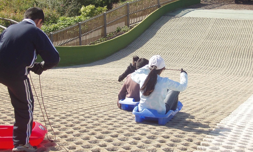 Image 3: 30-Minute Tobogganing Pass for Up to Six Children