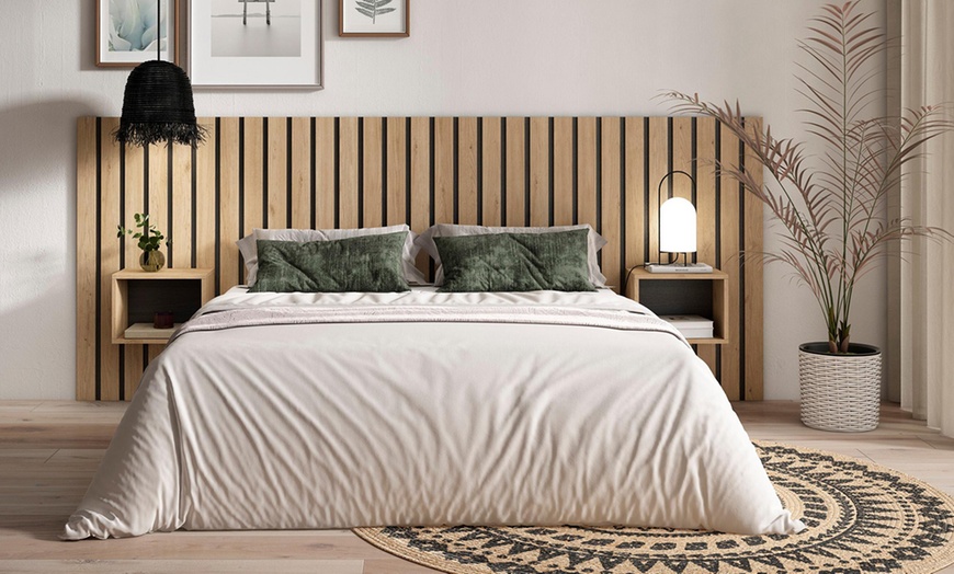 Image 17: Cabecero de cama disponible en diferentes tamaños y colores