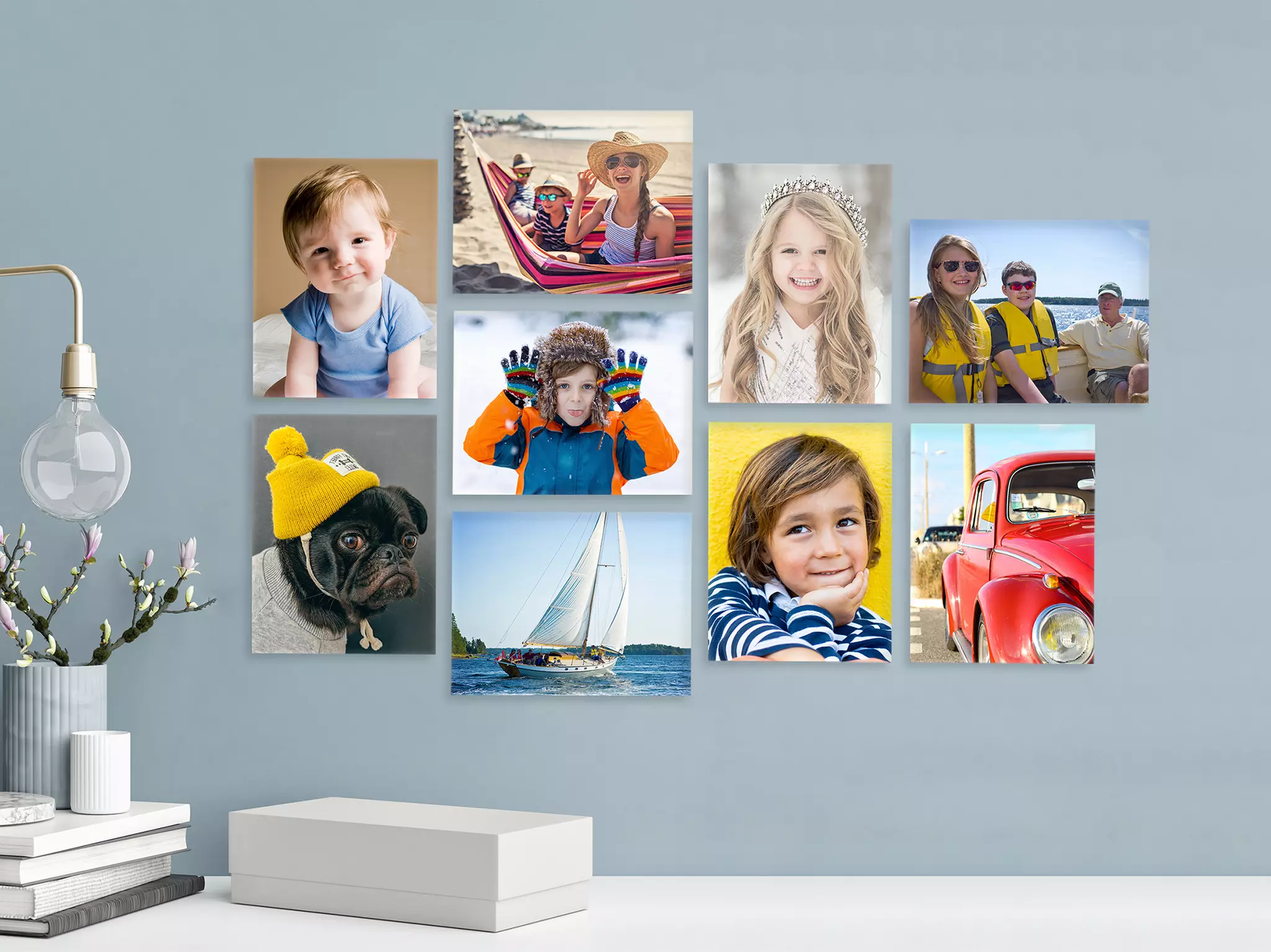 One, Two, Three, Four, Five, Six, Eight, or Ten 8x10" Custom Canvas Prints from Collage.com (Up to 92% Off)  - Primary Image