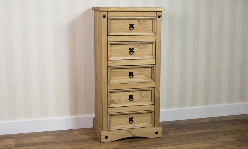 Image 6: Corona Solid Pine Furniture