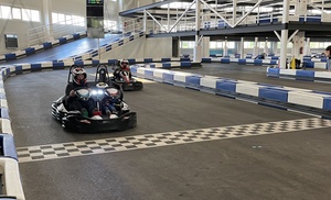 Jazda gokartem jednoosobowym w E1 Gokart Chorzów