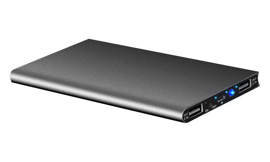 iMounTEK 20,000mAh Ultra-Thin Power Bank with Dual USB Ports | Groupon