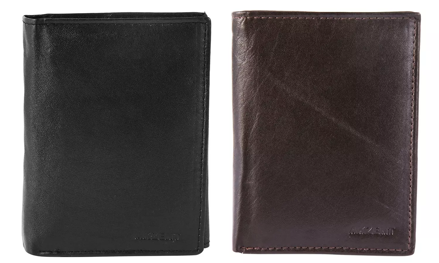 1x, 2x, oder 3x Herren- oder Unisex-Geldbörse aus Leder