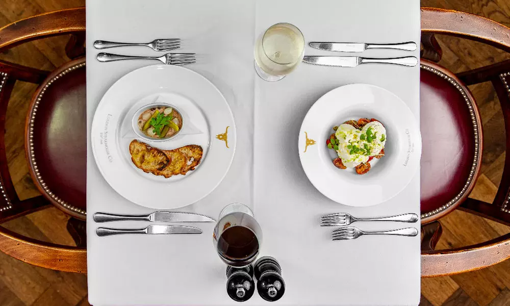 The View from The Shard and Luxurious Three-Course Meal for Two