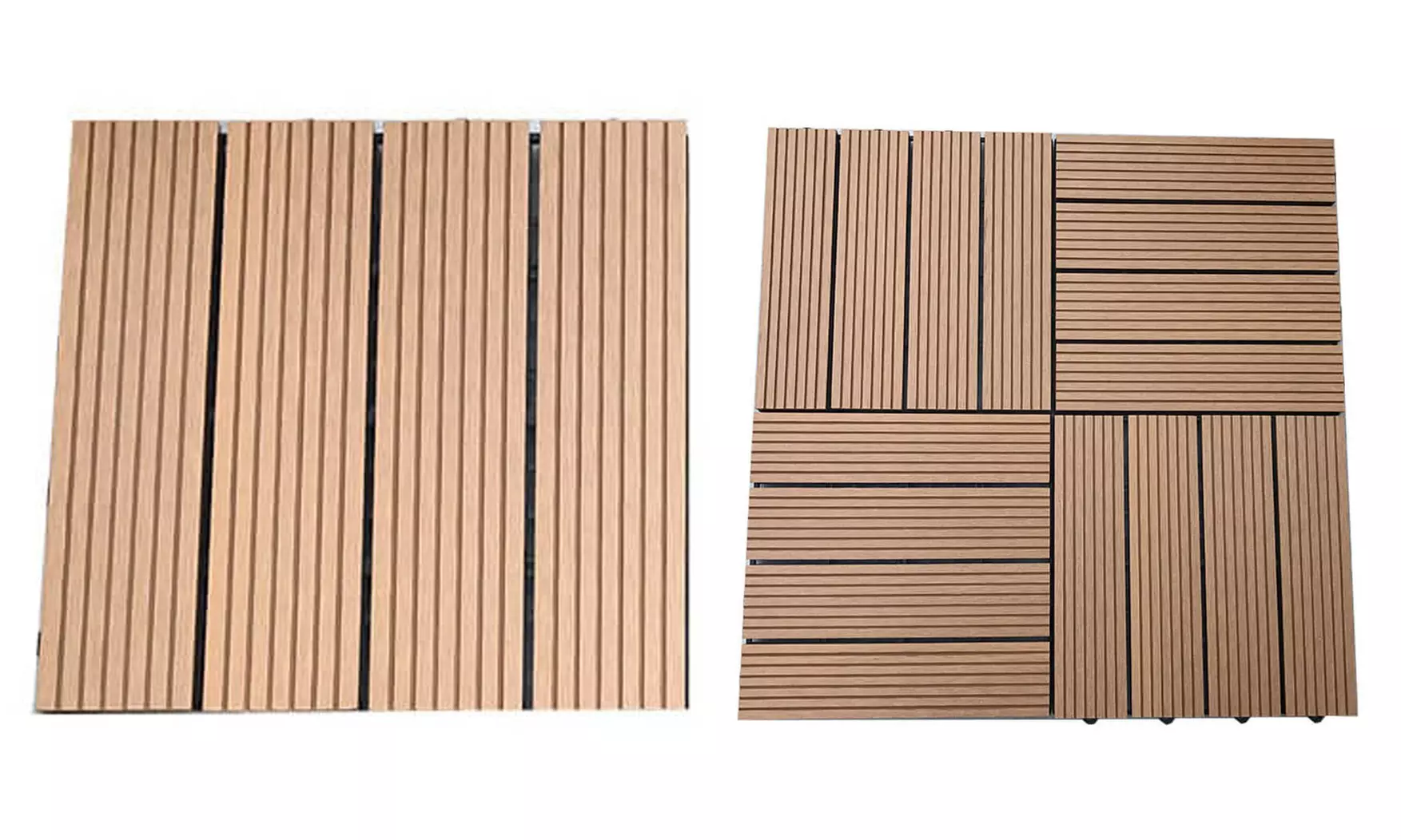 Home Deluxe WPC-Holzfliesen