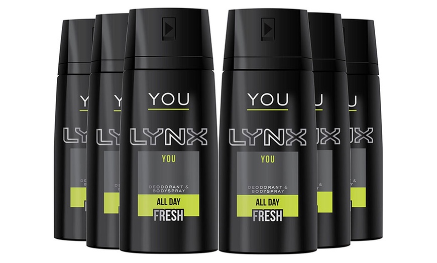 Image 21: Six-Pack of Lynx 150ml or 200ml Deodorant Body Sprays