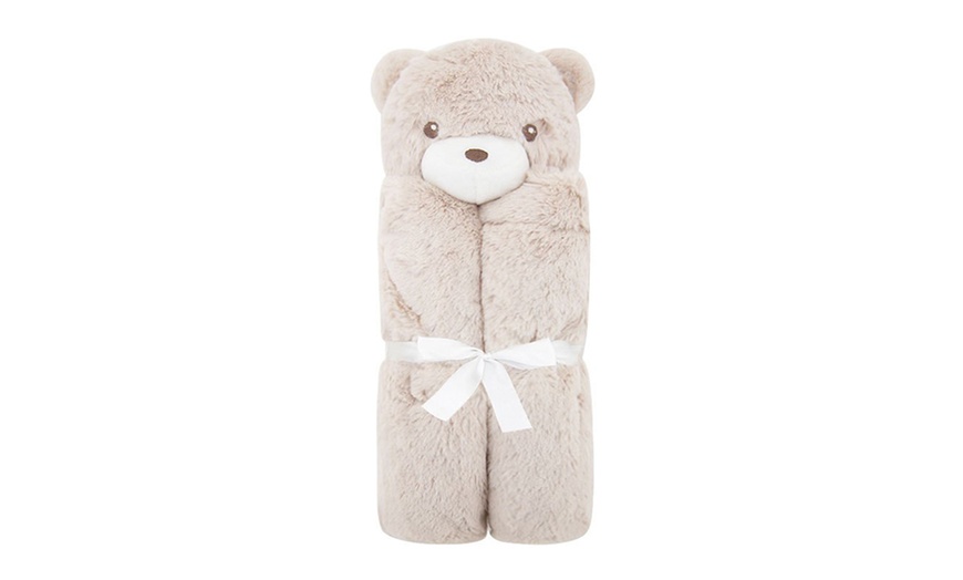 Image 5: Kids' Soft Animal Snuggle Blanket