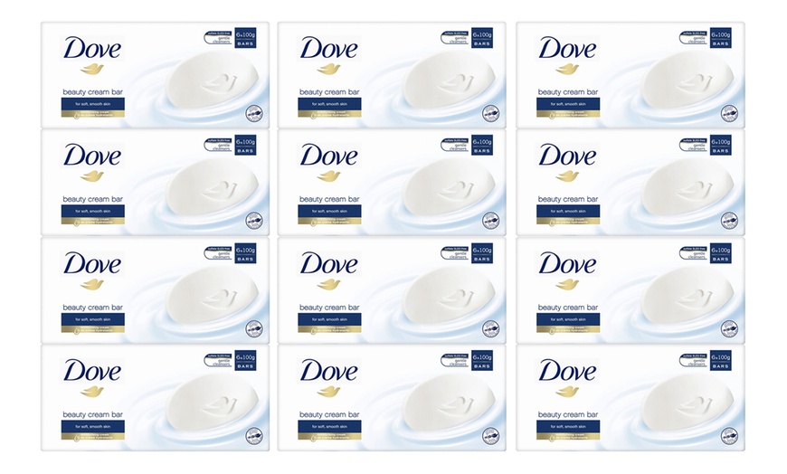 Image 4: 6 or 12 Dove Original Beauty Cream Bars 100g