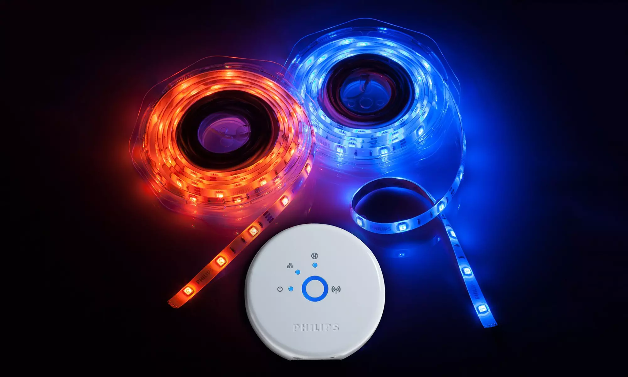 Philips Hue Personal Wireless Lighting Strip Starter Kit (3-Piece) - Primary Image