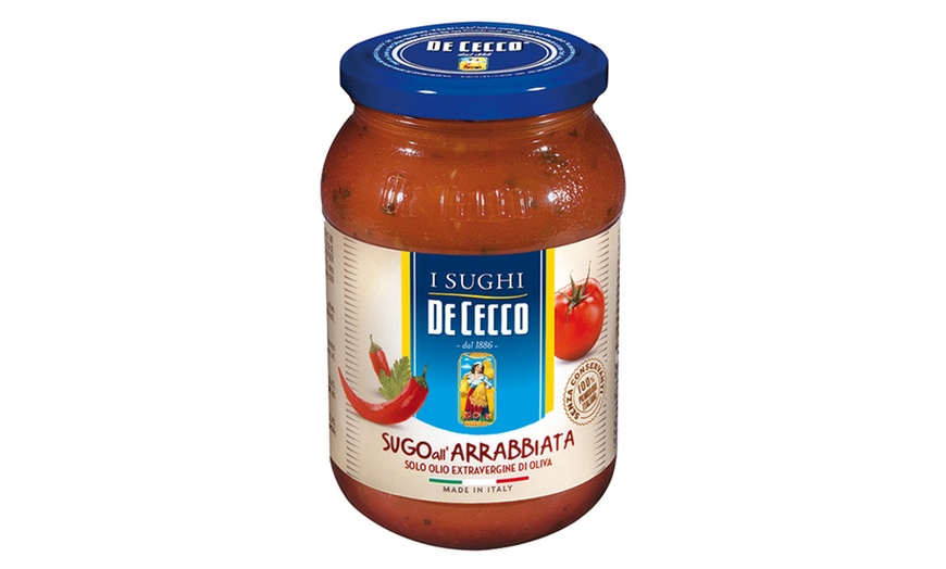 Image 4: De Cecco Italian-Made Sauces